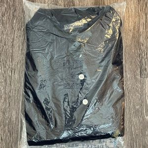 NWT Land's End Large (42-44) Navy Long Sleeve Polo